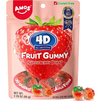 Amos 4D Jahody 65 g