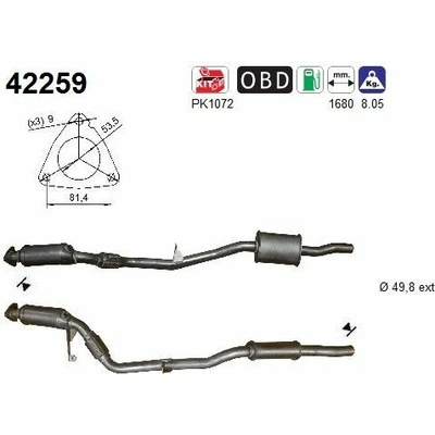 Katalyzátor AS 42259