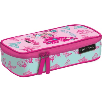 Image 1 of Lizzy Card Овален несесер Lizzy Card Cute Butterfly - Comfort, с 1 цип (23045462)