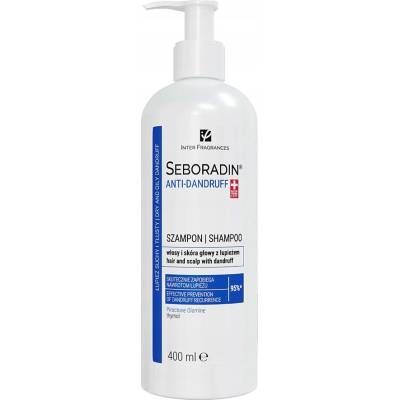 Seboradin Anti-Dandruff šampon proti lupům, pokožce a vlasům hlavy 400 ml