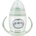 KikkaBoo Чаша със силиконов накрайник KikkaBoo - Happy face, Mint, 200 ml (31302030071)