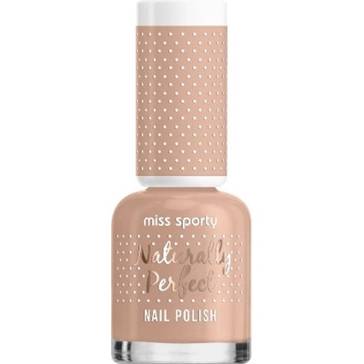 Miss Sporty Naturally Perfect lak na nechty 019 Chocolate Pudding 8 ml
