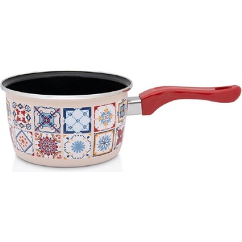 Metalac Posude 16 см емайлирана касерола Metalac Posude с декор PORTO (1663000)