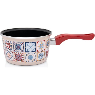 Metalac Posude 16 см емайлирана касерола Metalac Posude с декор PORTO (1663000)