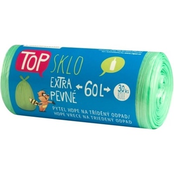 Vipor pytle do koše na tříděný odpad TOP 60L 14µm 30ks zelené