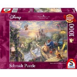 Schmidt Spiele Пъзел Schmidt от 1000 части - Красавицата и Звяра (59475)