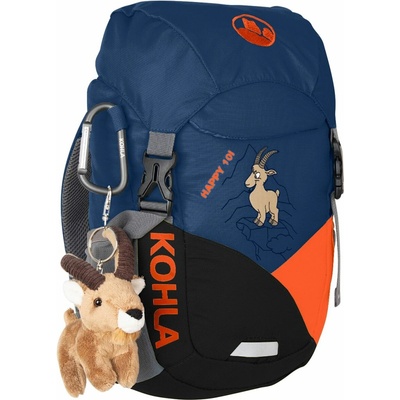 Detský ruksak Kohla Happy 10L - navy peony/caviar/red orange