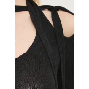Y/Project Рокля MULTISCARF LONG SLEEVE KNIT DRESS (106DR008)