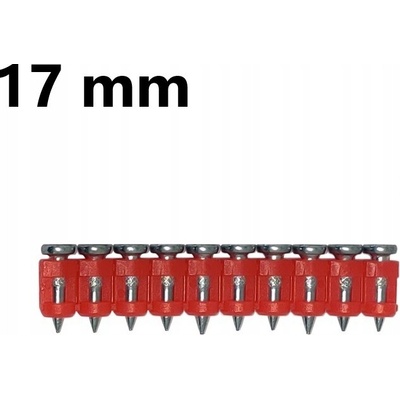 Hřebíky do betonu Celo 17 mm kalené pozinkované 801 ks