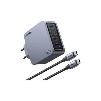 UGREEN Nexode Pro 160W комплект за бързо зареждане на GaN с 4 порта EU X763