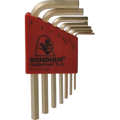 Bondhus Kľúč L 1.5-6 mm imbus 7-dielna sada HLX7MSG 38292