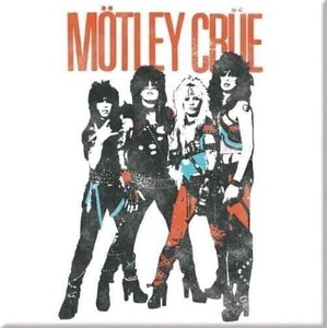 Mötley Crüe Vintage World Tour Магнит (MOTMAG03)