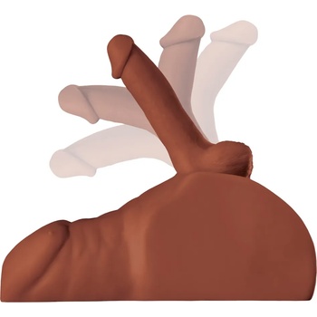 Image 1 of Pipedream PDX Plus Perfect Ride Brown