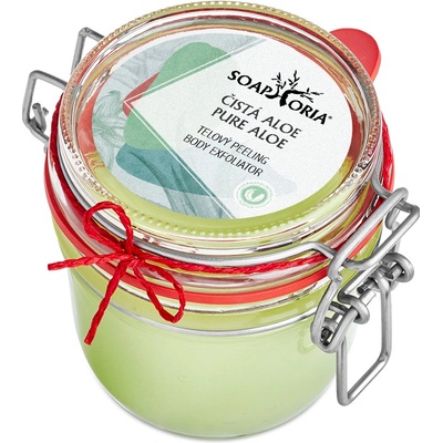 Soaphoria telový peeling Čistá aloe vera 250 g