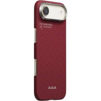 PITAKA Magsafe Калъф за iPhone Air, Pitaka Edge Harvard Case Crimson, Червен (PH1701A)