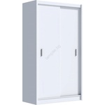 EMS Гардероб SAPHIRA 150x215 см с плъзгащи врати, бял (MT0001)