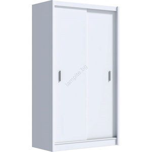 EMS Гардероб SAPHIRA 150x215 см с плъзгащи врати, бял (MT0001)