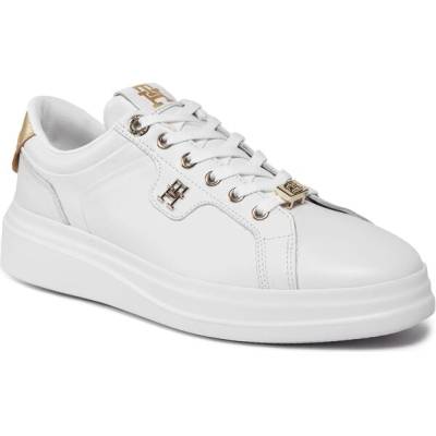 Tommy Hilfiger Сникърси Tommy Hilfiger Pointy Court Sneaker Hardware FW0FW07780 Бял (Pointy Court Sneaker Hardware FW0FW07780)
