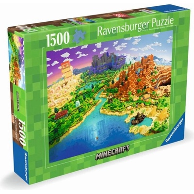 Ravensburger Minecraft Svět Minecraftu 1500 dílků