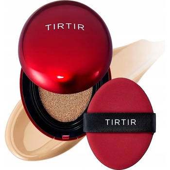 Tirtir Mask Fit Red Cushion SPF 40 PA++ 29N Natural Beige Dlhotrvajúci make-up na tvár v hubke 18 g