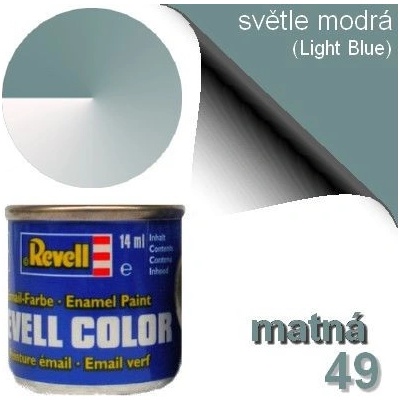 Revell Barva emailová 49 32149 matná světle modrá light blue mat