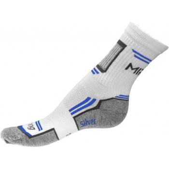 Racing Sportovní ponožky bílo-modré