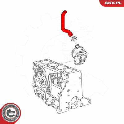 Olejová hadica ESEN SKV 31SKV106 31SKV106