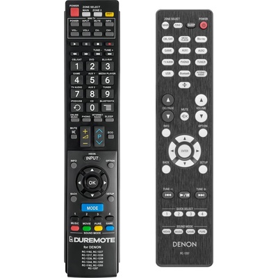GENERAL Denon rc-1257 + управление на телевизор (мини телевизор) - дистанционно управление дубликат (rc-1257 + управление на телевизор (мини телевизор))