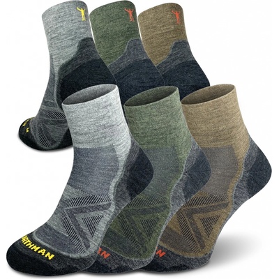 Northman Run PRO Mid 3-pack Mix barev2