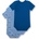 Sanetta Детско ежедневно термо бельо Sanetta Kid's Set Body 1/2 324952 3-Pack Everyday base layer - Lily Blue - размер 104 (EU) (714-1837-0119)