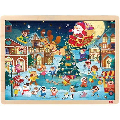 Toi World Коледа - пъзел 100 части