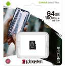 Kingston Canvas Select Plus microSDXC 64 GB SDCS2/64GBSP