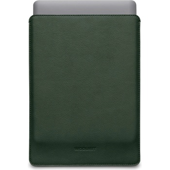 WOOLnut Leather Sleeve for 13-inch MacBook Pro & Air - Green (K-WNUT-MBP13-S-546-GN)