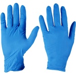 PAYPER nitro-touch npf 50 blue s00283-0171 / Ръкавици за еднократна употреба, нитрилни, с пудра (100 бр. /опаковка) - сини m (s00283017108000m)