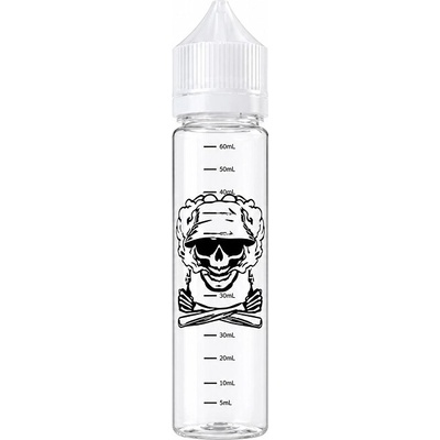 Microcig Láhvička s ryskou čirá Bob Skull 60 ml