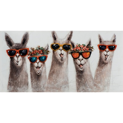 imageLAND АКРИЛНА КАРТИНА trendy lamas (700364)