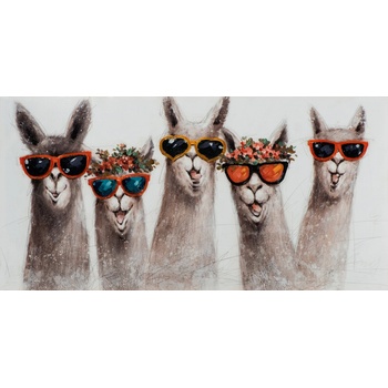 imageLAND АКРИЛНА КАРТИНА trendy lamas (700364)