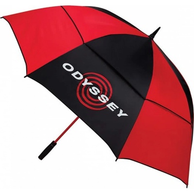 Odyssey deštník Odyssey 68 černo červený