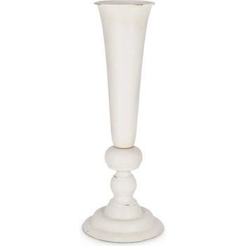 Bizzotto Ваза afrodite бяла, оформена, височина 60 см (0780291)