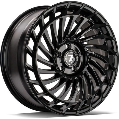 79WHEELS SCF-K 8x19 5x114,3 ET45 black gloss
