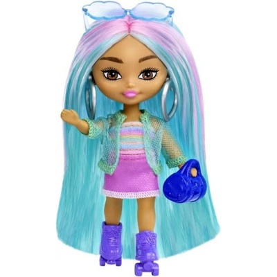 Barbie Extra Mini minis! Dívka s modrými vlasy