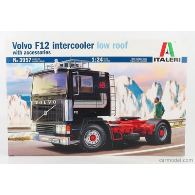 Italeri Volvo F12 Turbo 6 Low Roof Tractor Truck 2 assi 1977 / 1:24