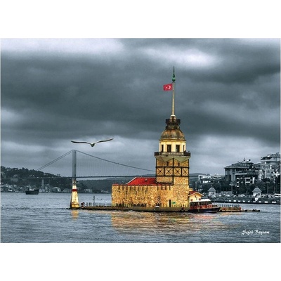 AnaTolian Nostalgická Dívčí věž Turecko 1000 dielov