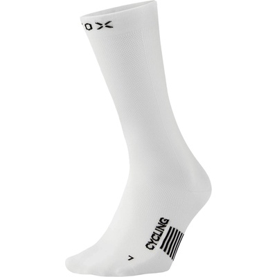 STOX Energy Socks Дамски чорапи за колоездене STOX Energy Socks Women's Cycling Socks Mid-Calf Cycling socks - White / Black - размер 36-38 (EU) (207-2115-0211)