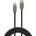 Lindy Кабел Lindy Anthra Line, от USB Type-C 2.0 (м) към USB Micro B 2.0 (м), 1.0 м, черен (LNY-36891)
