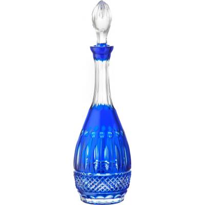 Bohemia Crystal Lahev Tomy modrá 900ml