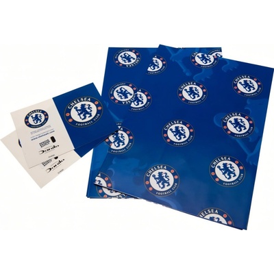 Chelsea FC Darčekový baliaci papier Chelsea FC, 70x50 cm, 2ks