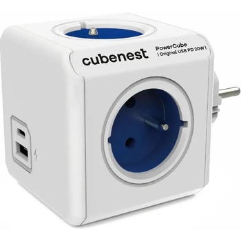 CubeNest PowerCube Original USB PD 20W A+C Modrá