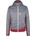 Grüezi Bag Мъжко вълнено яке Grüezi bag Refreshful Silkwool Jacket Insulation jacket - Grey / Cherry - размер XS (005-5126-0511)