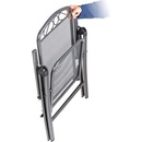 HAPPY GREEN Židle zahradní polohovatelná GARDE 112 x 68 x 60,5 cm